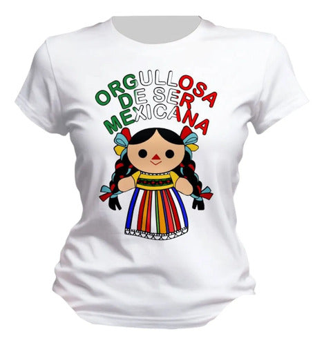 Playera Orgullo Mexicano 15 De Septiembre Unisex Lele
