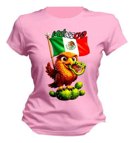 Playera Aguila Mexico 15 De Septiembre Bandera Águila