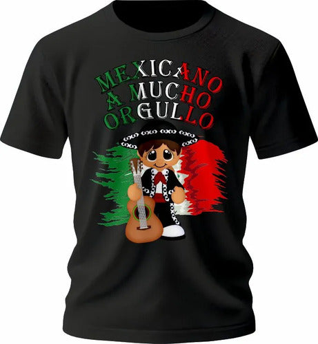 Playera 15 De Septiembre Orgullo Mexicano Mariachi Mariachi