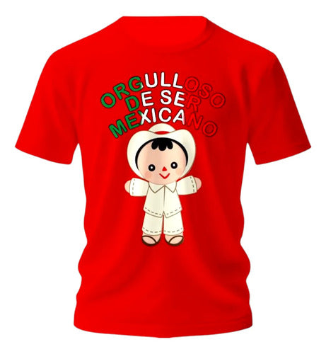 Playera Orgullo Mexicano 15 De Septiembre Unisex Veracruzano