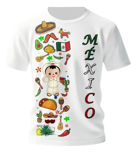 Playera 15 De Septiembre Tradicional Veracruzano Lele
