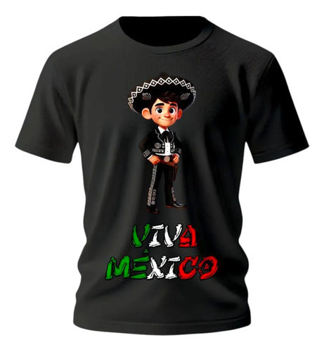 Playera 15 De Septiembre Mariachi Fiestas Patrias Mexico