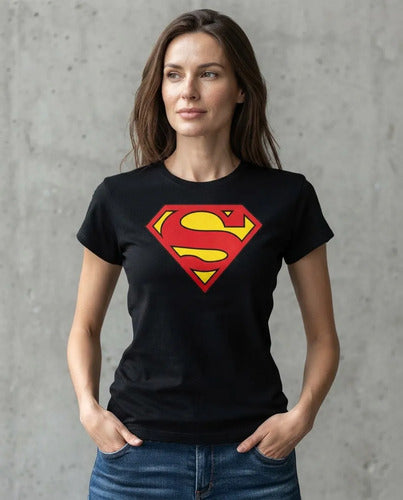 Playera Superman Dc Nino Unisex Pelicula Personaliza