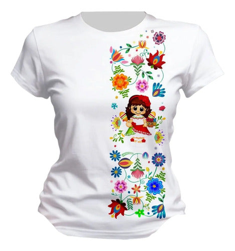 Playera 15 De Septiemnbre Ranchero Lele Muñeca Personaliza