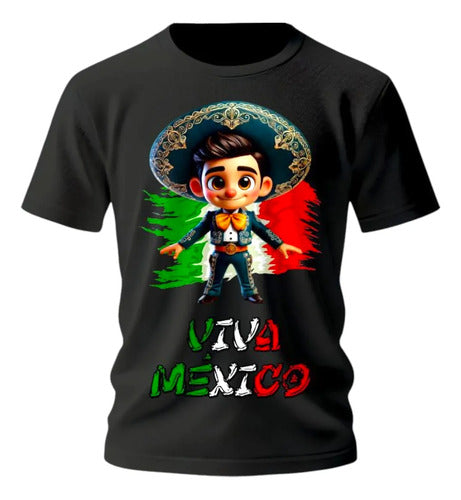 Playera 15 De Septiembre Mariachi Fiestas Patrias Mexico