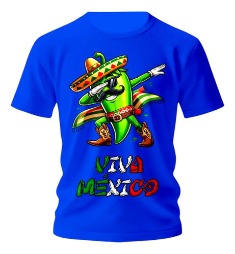 Playera Chile Jitomate 15 De Septiembre Personaliza Chile